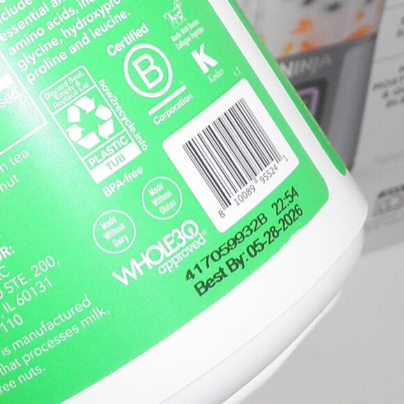 NEW 18oz Ninja Blast Portable Travel Blender + Sealed Vital Pro Matcha Collagen - Picture 6 of 6